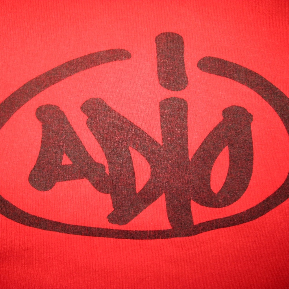 Vintage ADIO Red Logo S/S Shirt MEDIUM skateboard - Picture 4 of 8